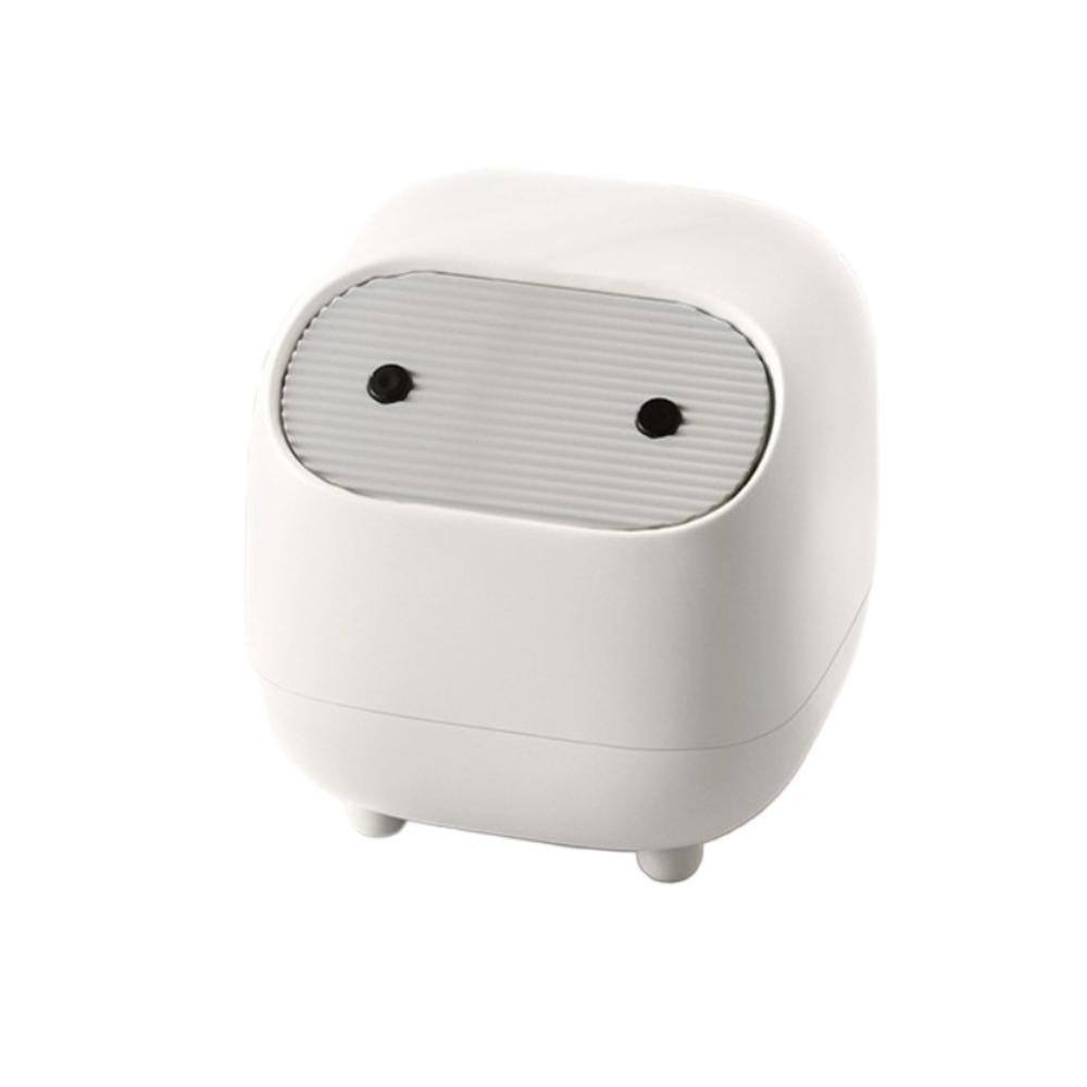 Press Type Desktop Trash Bin Mini Garbage Container Cute Small Trash Can  Household