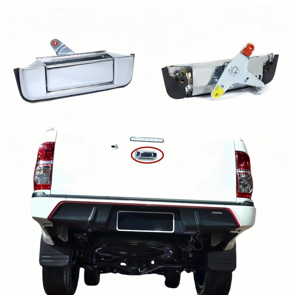 Tailgate Handle Assy Fit for Toyota Hilux Vigo 2004-2014, Replacement 69090-0K060