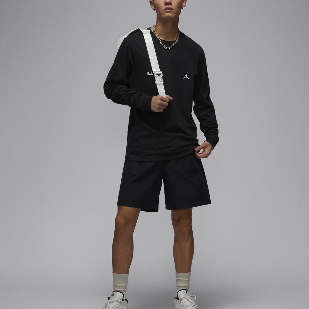 Jordan Comfortable Breathable Lightweight Soft Pullover Long Sleeve Sweatshirt Men sweatshirt Black FZ1935-010