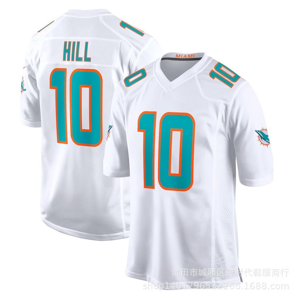 NFL krekls Dolphins izšūts futbola krekls