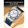 Specht & Sohne New 40mm Men Automatic Mechanical Watches Men Luxury Stainless Steel Watch Rubber Relogio Masculino Waterproof