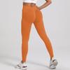 High Waist Seamless Yoga Leggings - Women's Peach Butt Lifting Sports Pants for Running and Fitness
