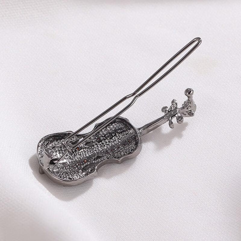 CHIMERA Violin Hair Clip, Bangs Clip, Side Clip, Barrettes