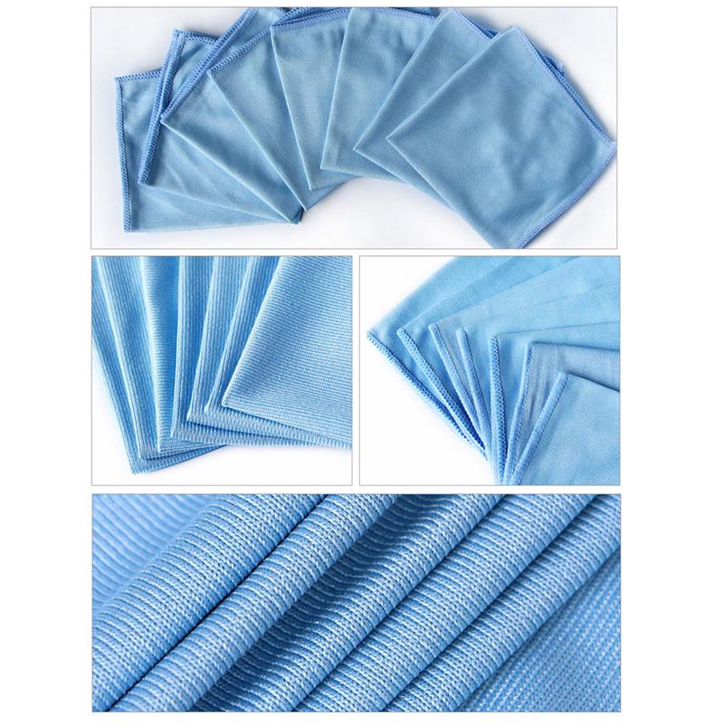 Car Cleaning Microfiber Glass Towel Cloth Towels Wash Window Polishing Absorbent