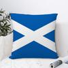 Schottland Flagge Kissenbezug Sofa Dekorativ Zuhause Doppelseitiger Druck Plüsch Quadratisch Wurf Kissenbezüge Kissen Deko Abdeckung
