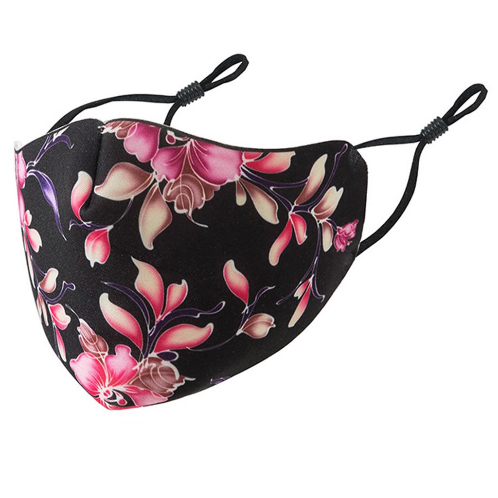 Mask Seal Respirator Unisex Cute Printing Outdoor Mouth Mask Washable Reuse Face Mask Mascaras Faciais Gripe Maske