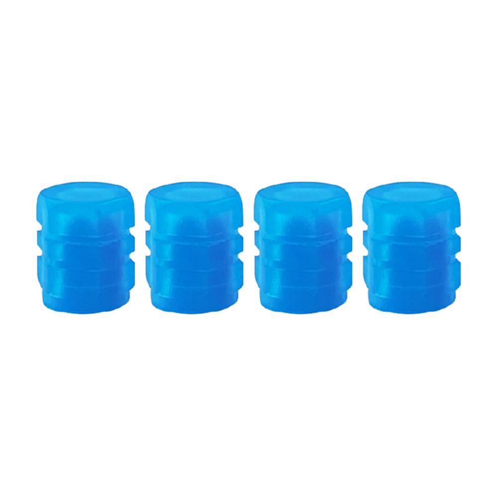 4-40pcs Luminous Valve Caps Fluorescent Night Glowing Car Motorcycle Bicycle Bike Night Colorful Glowing Valve Caps Universal