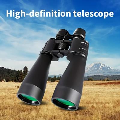 High Quality 10-380X100 Binoculars For Bird Watching Hunting Outdoor Activities With Clear Vision And Long Range Zoom Feature