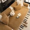 1pcs Winter Plush Simple Sofa Cover Modern Wear-resistant and Durable Non-slip Couch Slipcovers for Living Room Home Decor