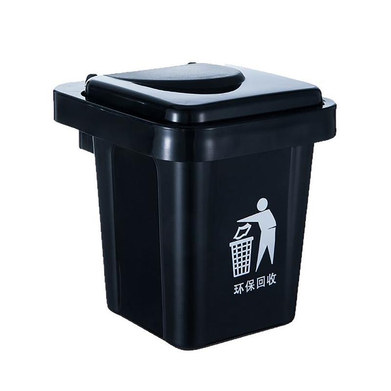 Coș de gunoi cu scrumieră cu capac Scrumieră din oțel inoxidabil Montare pe perete pentru baie Crestătură Scrumieră anti-cenusă zburătoare