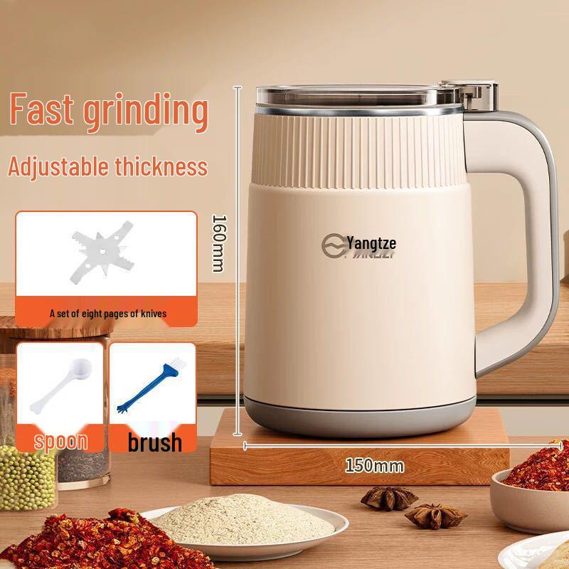 Multi-Functional Household Grinder for Super Fine Dry & Wet Powder Processing See description