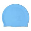 OEM Logo  Non-Slip Swimming Pool Cap Hat Adults & Kids Elastic Swimming Caps Silicone Swimming Cap