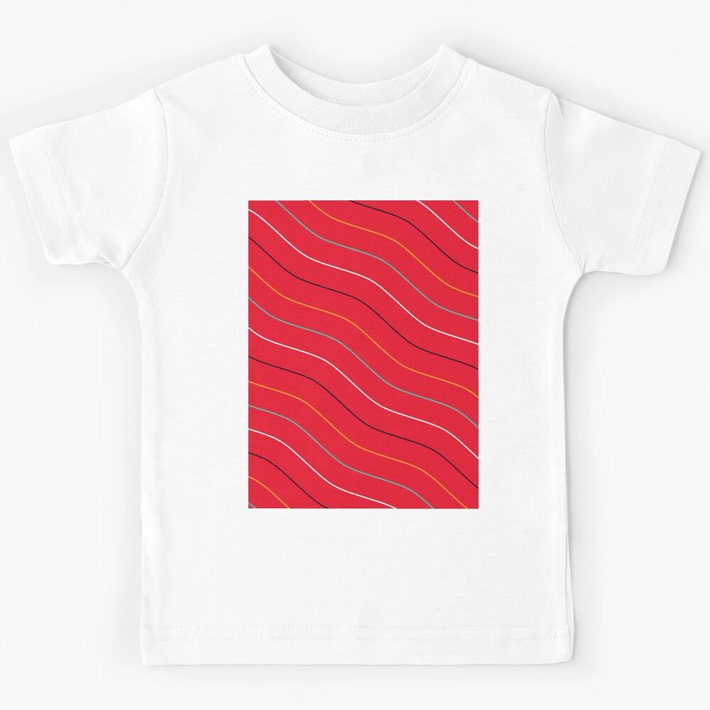 Wavy Patterns Kids T-Shirt 150