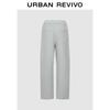 UR Women's Winter High-Waist Drawstring Curved-Leg Pants