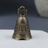 2 τμχ Ρετρό China'S Mini Bronze Sculpture Pray Buddha Feng Shui Bell Σπίτι Κήπος Διακοσμητικά Wind Bells Αξεσουάρ μενταγιόν αυτοκινήτου