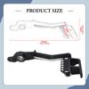 Motorcycle Rear Brake Pedal Lever, Aluminum Alloy Repair Part, Lightweight And High Strength,