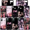 Cover for iPhone 17 16 15 Xiaomi Poco Redmi Note 14 13 12 11 Pro Max Samsung Galaxy S25 S24 9 OPPO Huawei Black Lisa Rose Jennie Jisoo Pink Phone Case