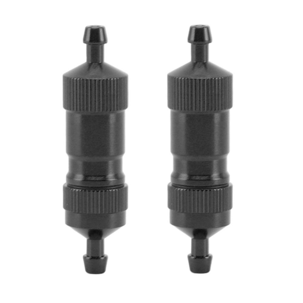 2 Pcs Metal RC Fuel Filter RC Accessories Universal Fuel Filter Durable Fuel Filter RC Airplane