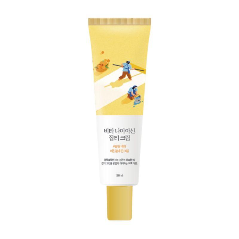 Round Lab Vita Niacin Dark Spot Brightening Cream 50ml – Tone-Up & Hyperpigmentation Care Moisturizer