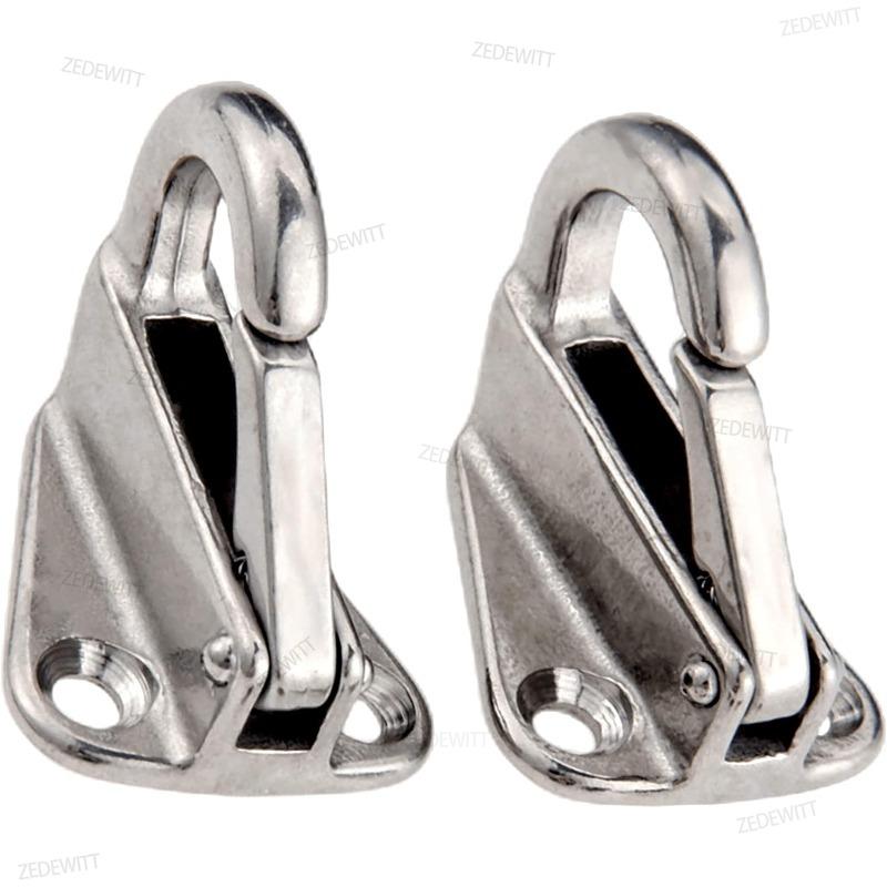 Spring Snap Fending Hook Durable Stainless Steel Fender Hook Spring Hook Snap Attach Ropes For Marine Hardware Boat Accessories