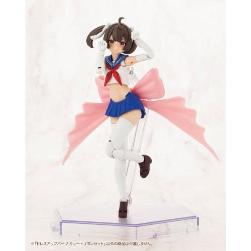 Kotobukiya M.S.G Modeling Support Goods Dress-Up Parts Cute Ribbon Set, Approx. 100mm in Length, Non-Scale Plastic Model