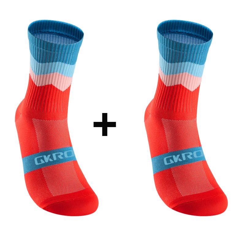 2pairs Professional Cycling Socks Breathable Road Bicycle Socks Men Women Outdoor Sports Racing e Compression Cycling For Women