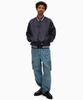 Thisisneverthat Satin Jacket Navy