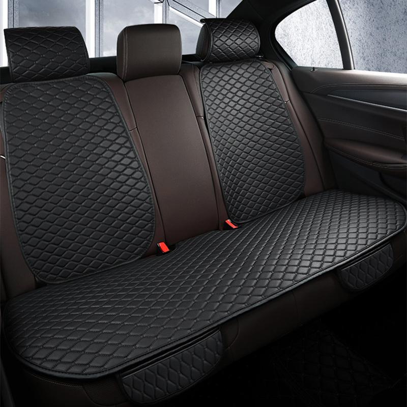 Car Seat Covers Pu Leather Seat Cover Sets Automobiles Universal Auto Interior Cushion Accessories Four Season Protect Set Mats