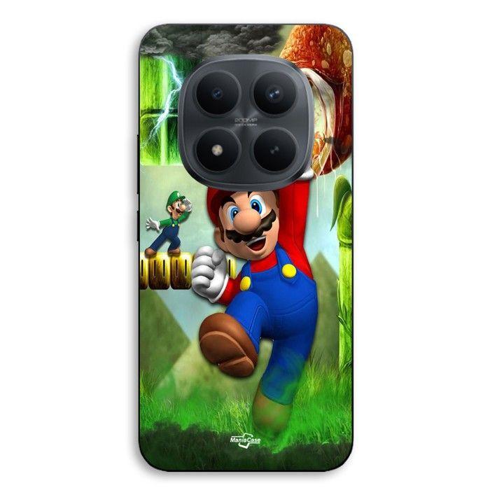 Coque téléphone - MANIACASE - Xiaomi Redmi Note 15 Pro Plus 5G - Silicone TPU - Noir - Super Mario Bros Movie