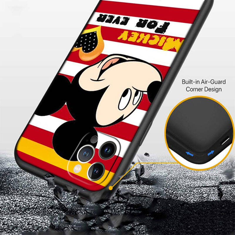 RT57 Mickey Minnie Mouse Case for Samsung Note 20 10 S25 S26 Plus Ultra Lite FE A51 A52 A53 A71 A72 A73 M20 M30 M21 M31 M51 A11 A70 A56 A26 A27