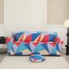 Geometric Sofa Slipcovers Elastic Sofa Cover for Living Room Sectional Corner L-shape Chair Protector Couch Cover 1/2/3/4 Seater