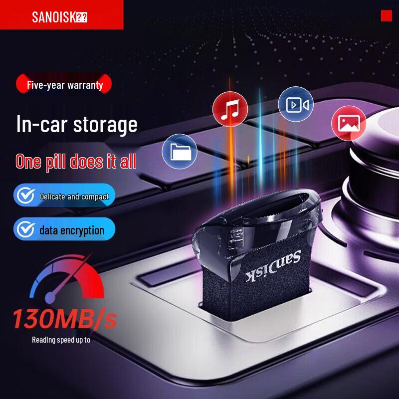 SanDisk Cruzer Fit CZ430 USB 3.1 Flash Drive