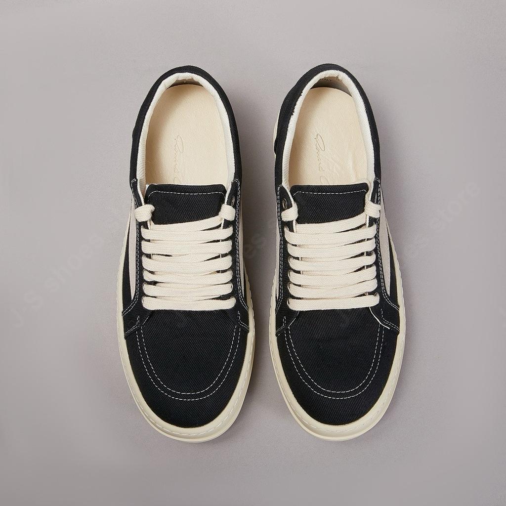 Classic Men's Twill Canvas Low Top Casual Shoes Sneaker Women Luxury Shoe Men Lace Up Black Canvas Shoes Retro Flat Sneakers