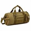 PHOENIX IKKI Large Capacity Camouflage Bag for Outdoor Tactical Ideal for Military Brown Tub-Shaped Water-Resistant One-Shoulder Use, Enthusiasts,