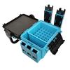 36 Grid Fishing Box Lined Box Webfoot Lures Storage Case Lures Baits Organizer Box Minnow Squid Jig Hard Baits Container