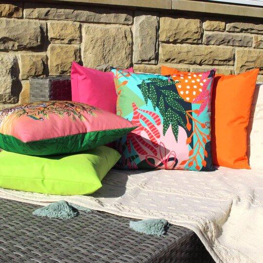 Furn Coralina Floral Outdoor Cushion Cover