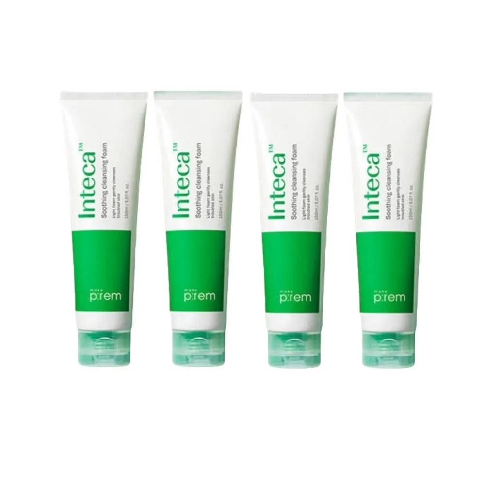 Make P:REM Inteca Mild Acidic Soothing Gel Cleansing Foam 150ml, 4 pieces