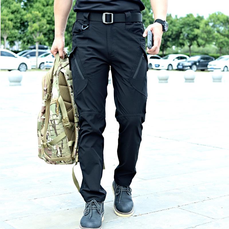 Heren Sneldrogende Tactische Camouflage Broek - Waterdicht, Stretch, Sport & Outdoor Kleding