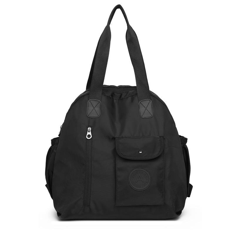 Schoolbag new model has no sense of three-purpose backpack men's lazy wind large-capacity business trip messenger bag portable backpack fitness bag