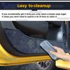 Door Anti-kick Pad For Abarth 595 695 2012-2025/ Fiat 500/500C 2008-2025/ 500E 2013-2019 Flannel LHD RHD Mat Trim Accessories
