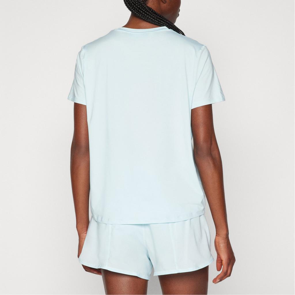 New Nike Dri Fit Regular T Shirt Women's Glacier Blue FV6373-474