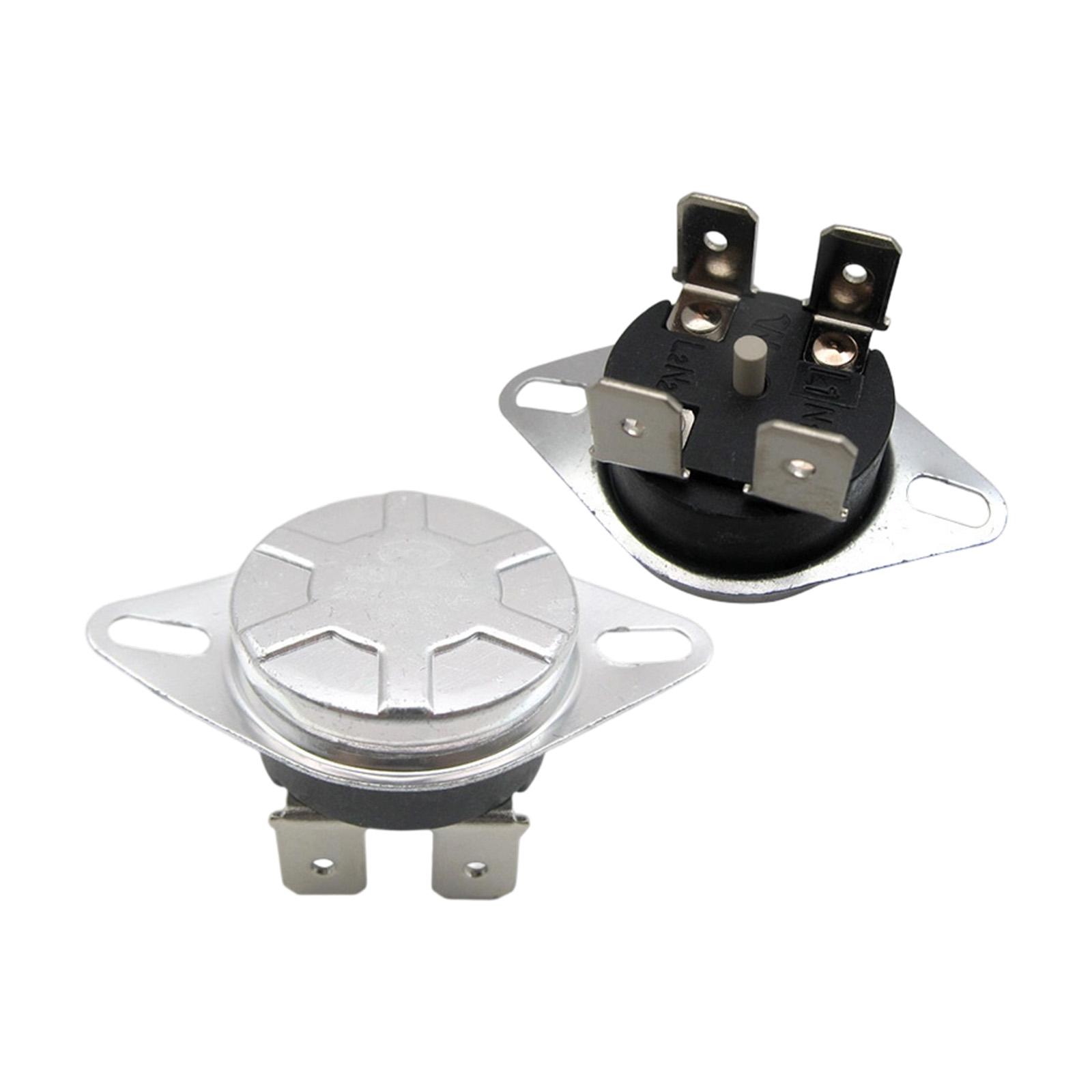 KSD302 Thermostat Switches 20A 250V Auto/Manual Reset Temperature Control Switches for Electric Water Heater Easy To Install
