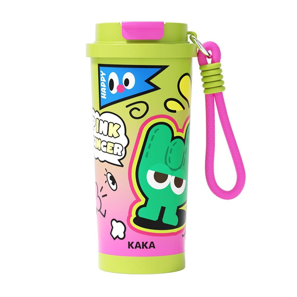 

500ml Water Cup KaKa Gesture Insulated Cup Durable Coffee Cup