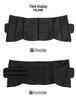 Neoprene Waist Cincher with Back Support, Sweat Enhancing Tummy Control Shaper Corset