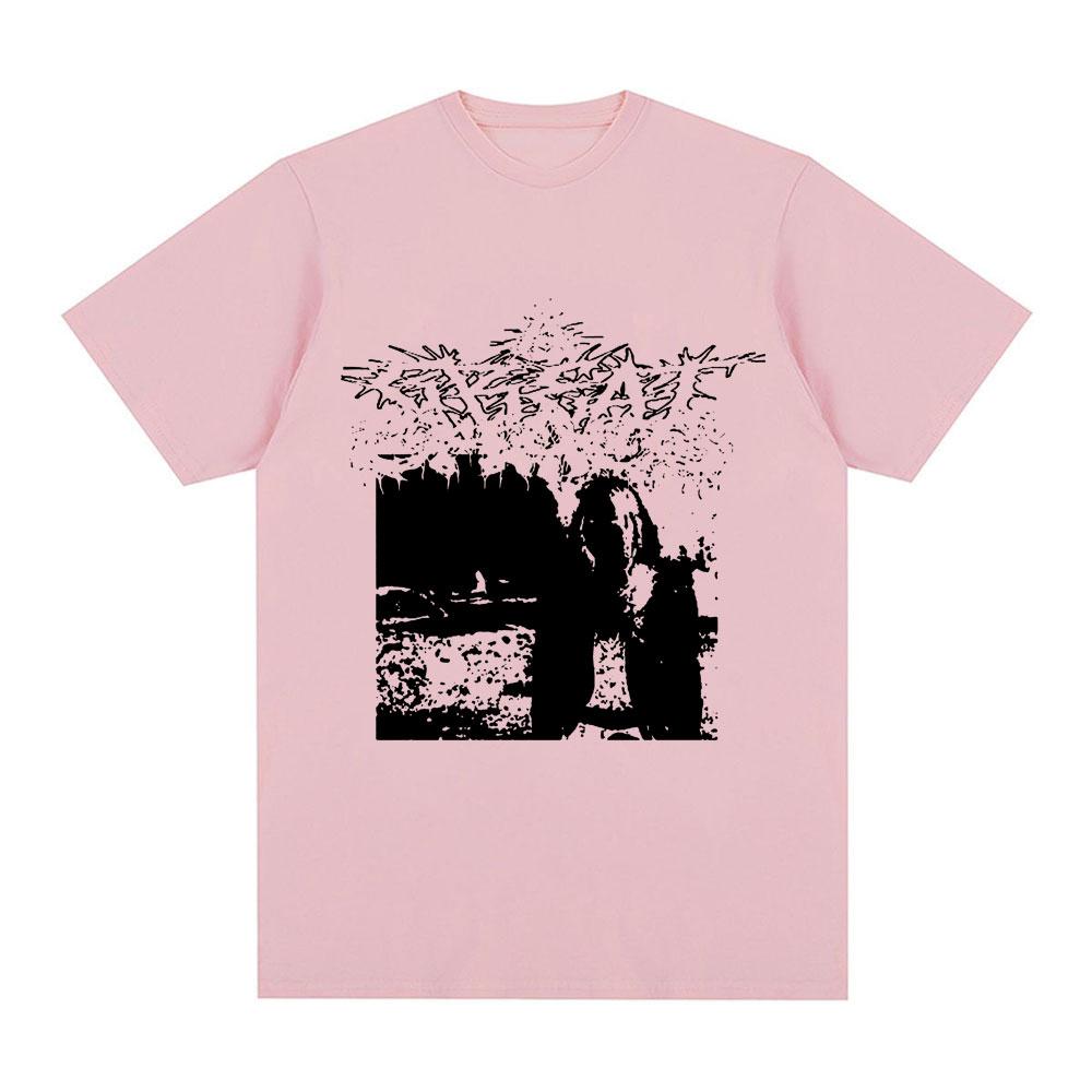 Ken Carson A Great Chaos Koszulka z Albumu Unisex Damska Letnia 100% Bawełna Casualowa Oversize Koszulki Gotycka Opium Krótki Rękaw Koszulka