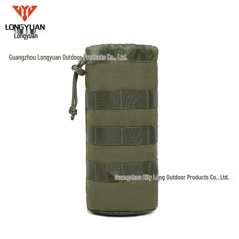 

Outdoor Camouflage Tactical Water Bottle Sleeve with Mesh Drawstring