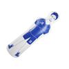 Inflatable Football Training Dummy Tumbler Soccer 0.35m PVC Boxing Punching Bag 40x160cmBlue