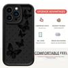 Butterfly Flutter Black Groove Phone Case for iPhone 14/15/16/17 Pro Max