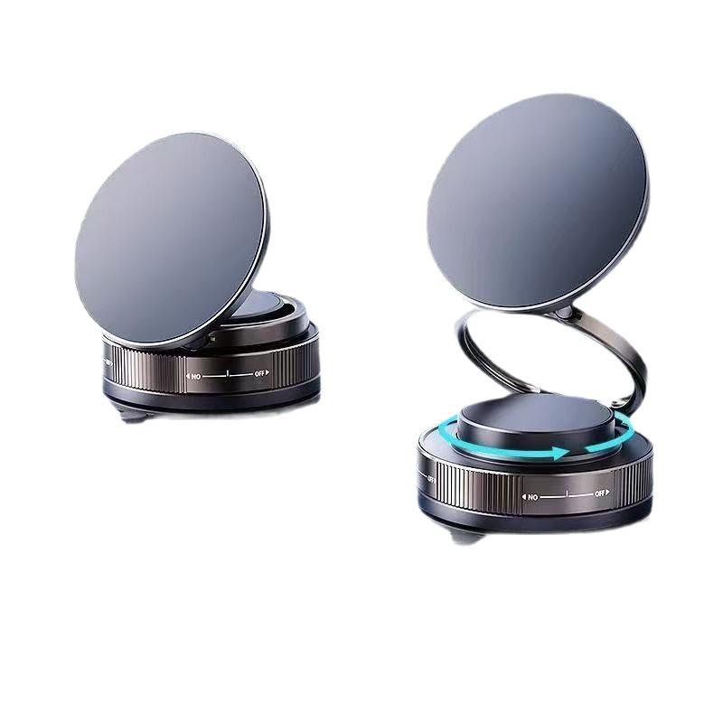 Vacuum Adsorption Magnetic Suction Car Mobile Phone Holder Suction Cup Car Navigation Support