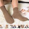 Extrem gemütliche Kaschmirsocken für Herren und Damen, für den Winter, warm, für Schlaf, Bett, Boden, Zuhause, flauschig